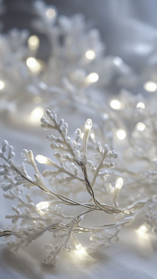 winter white aesthetic phone background