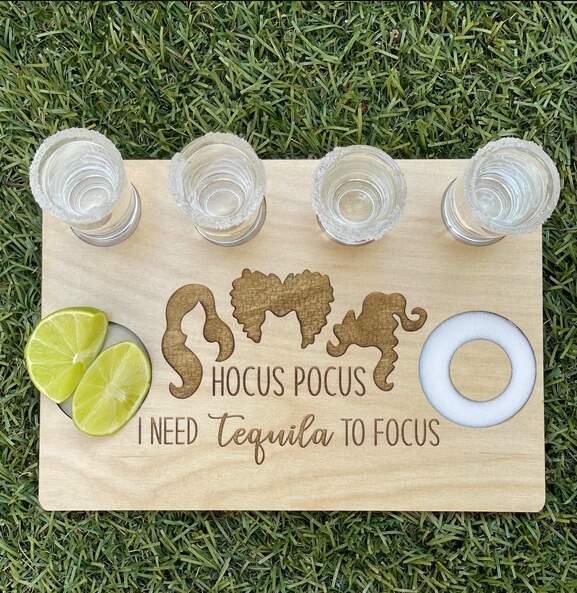 Hocus Pocus Tequila Board