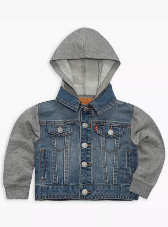 Levi's Vintage Hooded Denim Jacket For Baby
