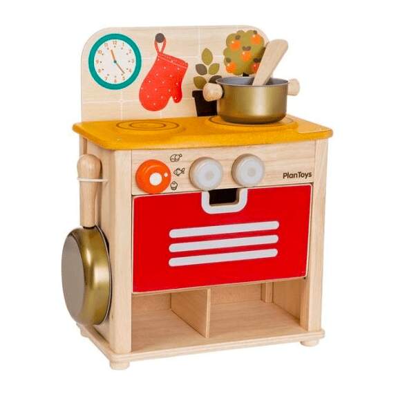 Portable Sustainable Wood Play Kitchen - PlanToys