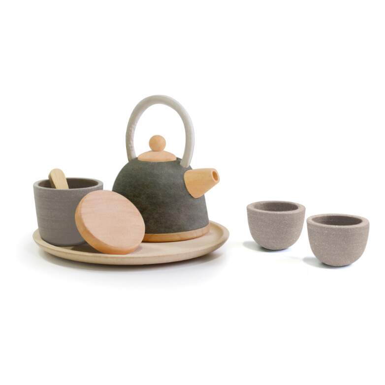 Asian Wooden Play Tea Set, PlanToys - age 3+