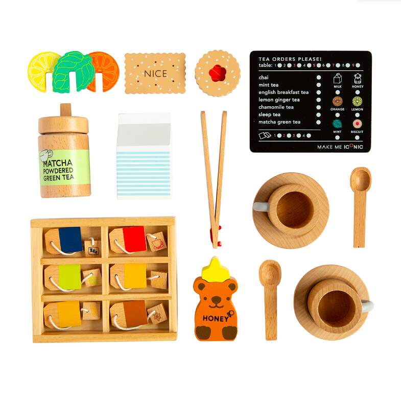 Wood Tea Set Extension Kit, Make Me Iconic - age 3+