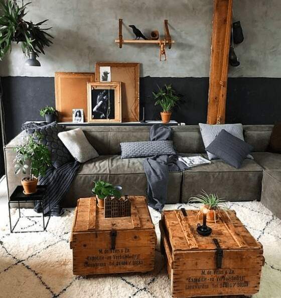Distinctive Industrial Coffee Tables That Will Accentuate Your Leather Sofa