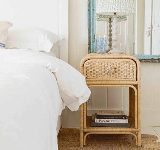 Outstanding Wicker And Rattan Nightstands And How To Use Them Beyond Boho & Coastal Decor