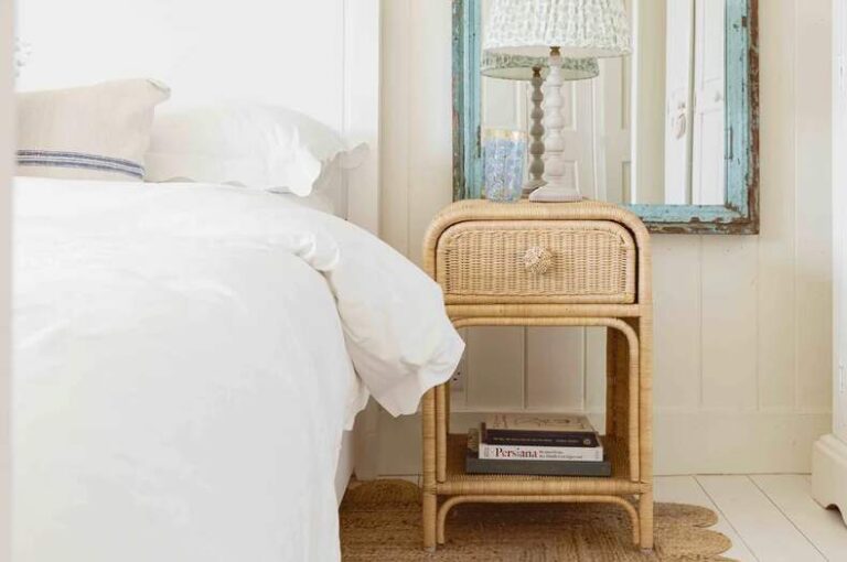 Outstanding Wicker And Rattan Nightstands And How To Use Them Beyond Boho & Coastal Decor