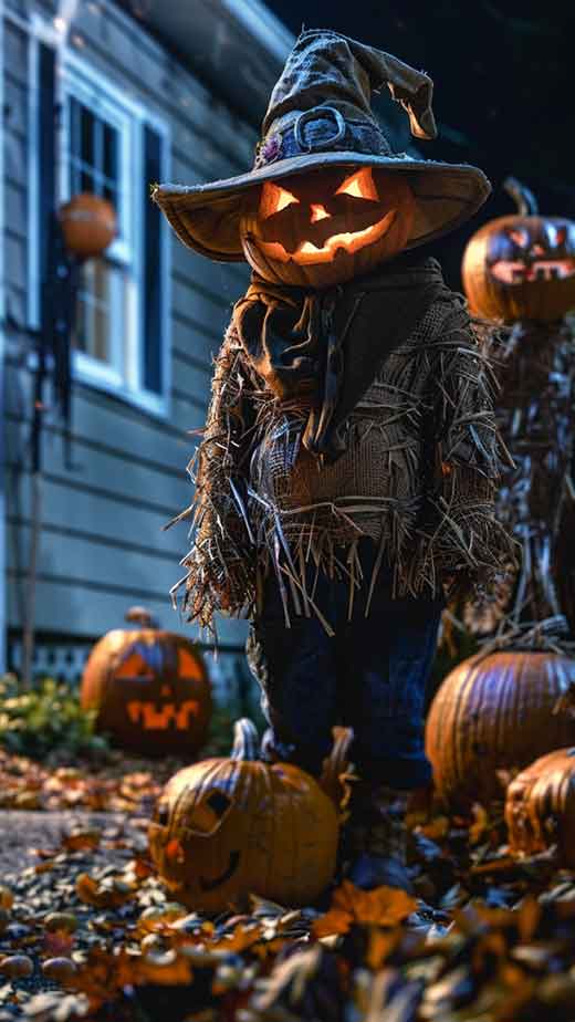 scarecrow halloween wallpaper