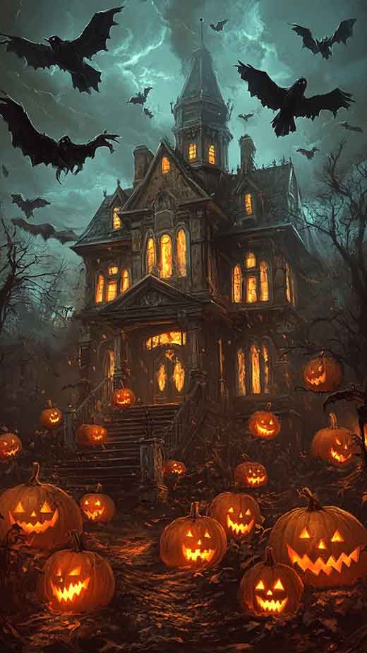 halloween aesthetic wallpaper scary dark