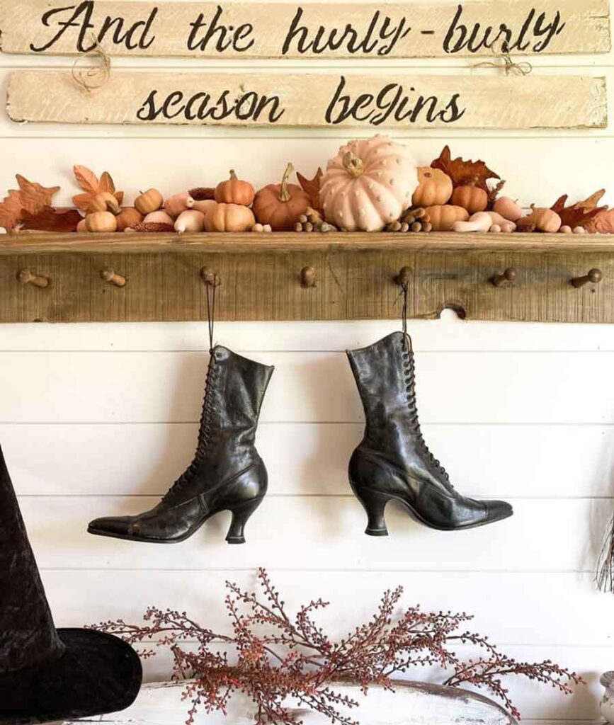 witch halloween decor