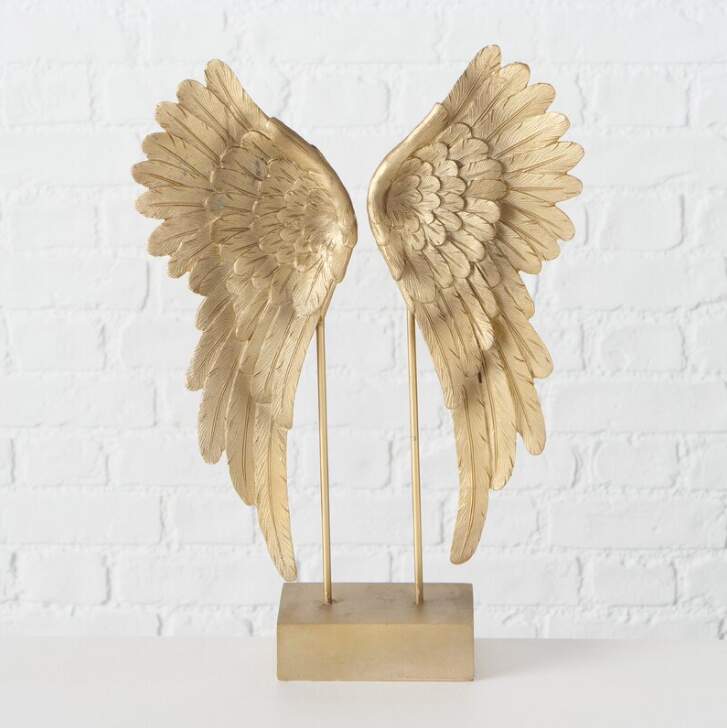 Alwin Angel Wings Decorative Free Standing Sculpture | Polyresin