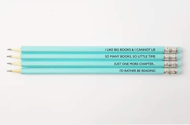 Book quote pencils