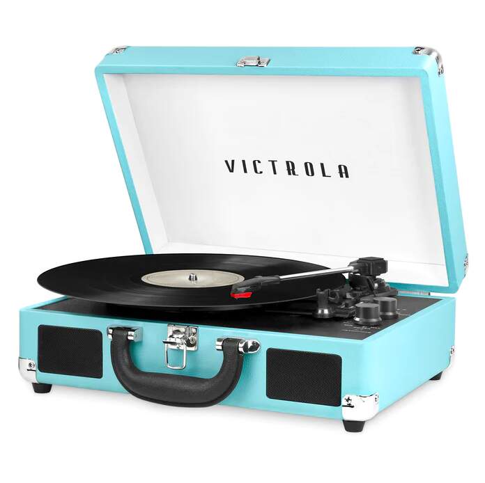 Victrola Journey portable suitcase turntable - Hipster Gift For Vinyl Lovers
