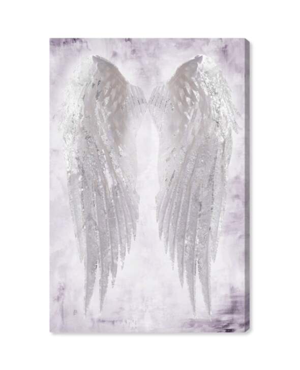 Wings of Angel Amethyst Canvas Art Oliver Gal Canvas
