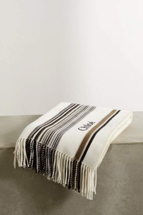 Striped-cashmere-and-silk-blend-blanket-chloe_the-mood-guide