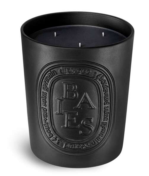 Black Matte Candle Made in France: Sophisticated Parisian cool gift