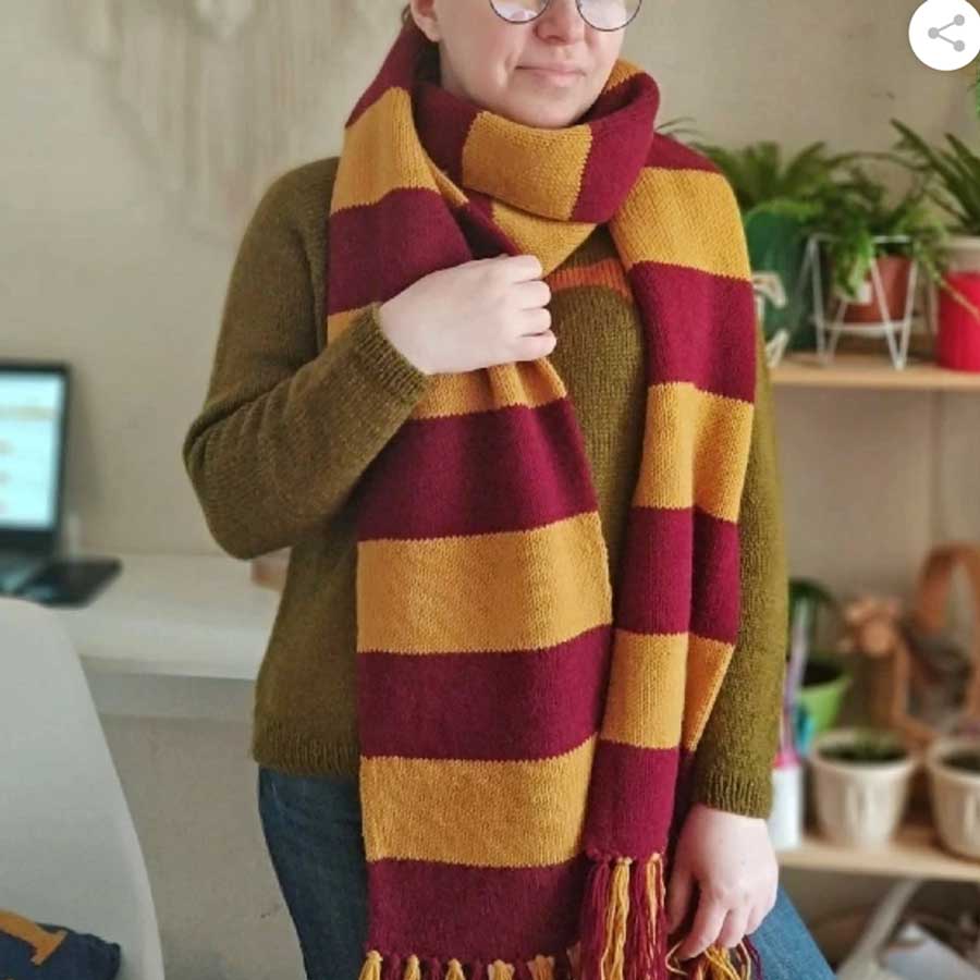 harry potter scarf gift for woman