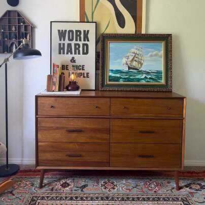 The Best Mid-Century Modern Dressers & Drawer Chests With A Vintage Aesthetic