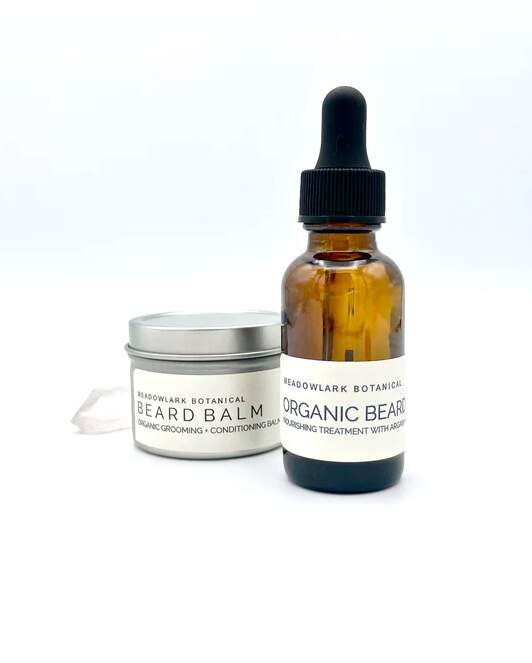 Organic Beard Oil and Balm Gift Set