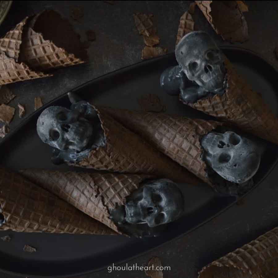 skull food halloween