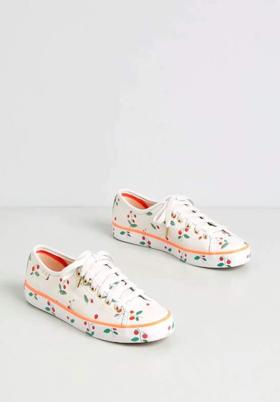 strawberry sneakers