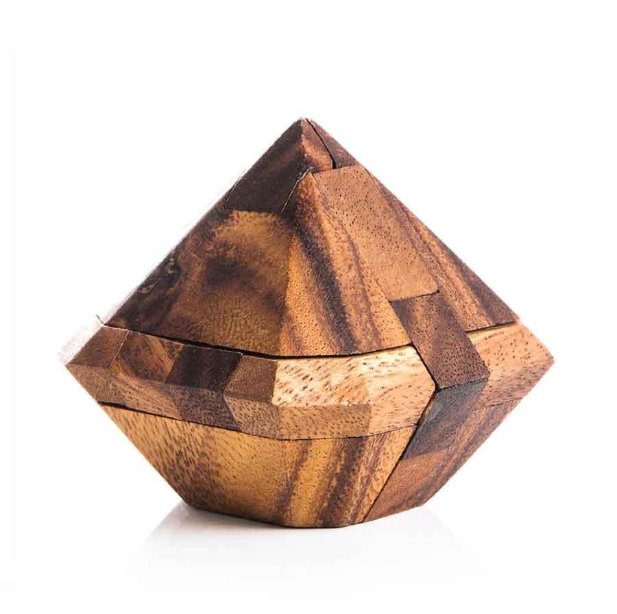 3d wood diamond puzzle
