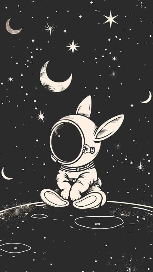 cute moon wallpaper for iphone