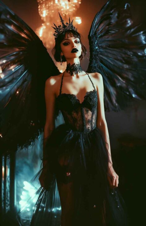 dark angel luxury costume for halloween