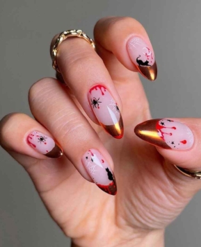 Halloween Nails Design to get in the Mood for October 31st