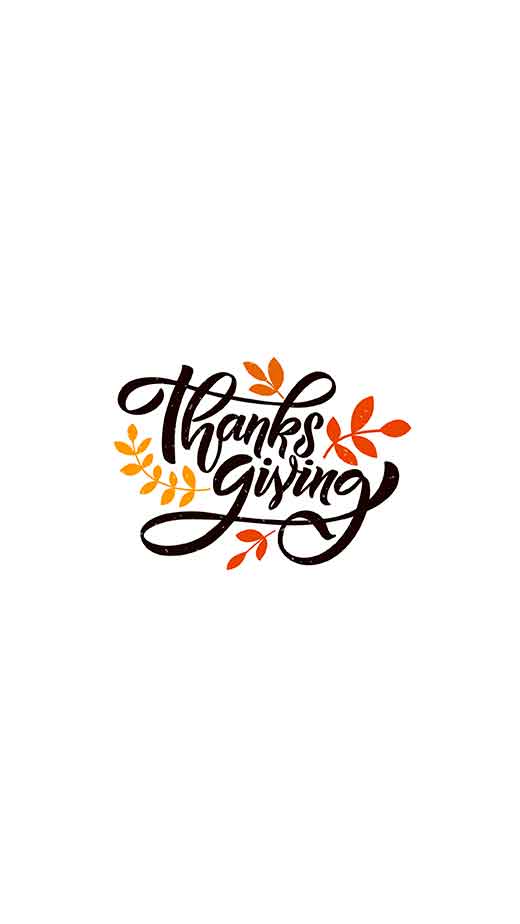 minimalist cute thanksgiving wallpaper for iphone