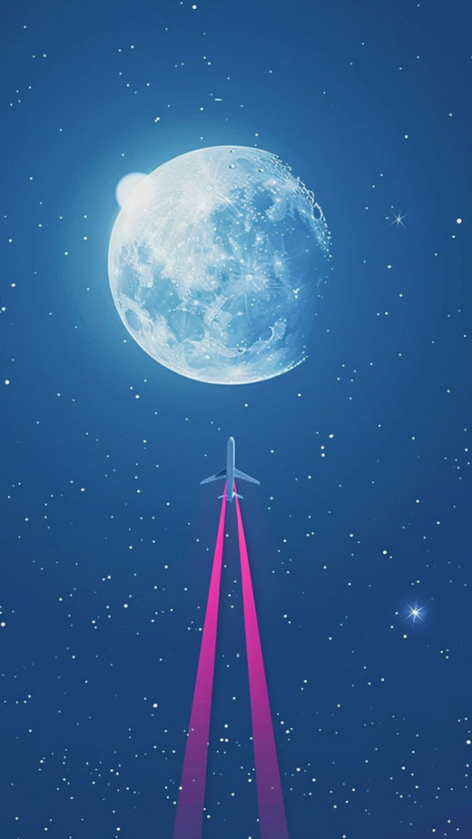 moon space aesthetic wallpaper  for iphone