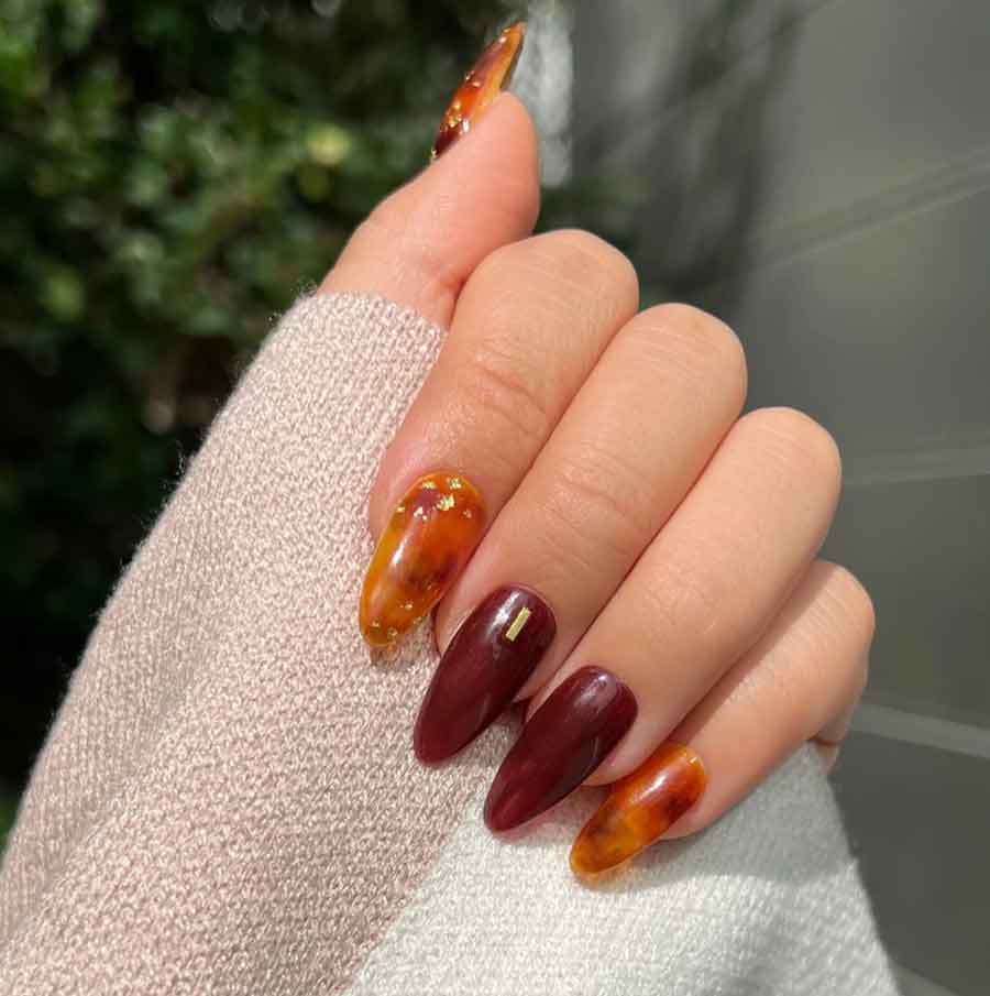 press on thanksgiving nails