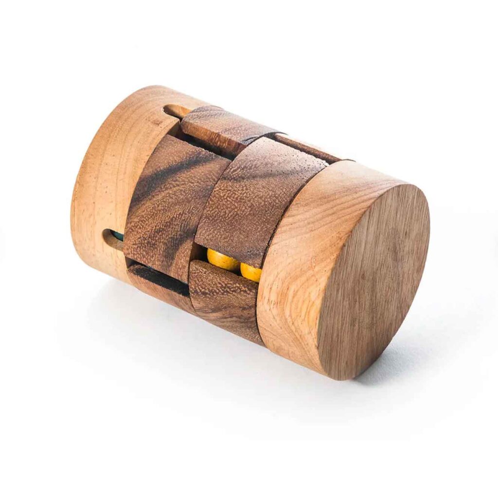 cylinder spin puzzle gift