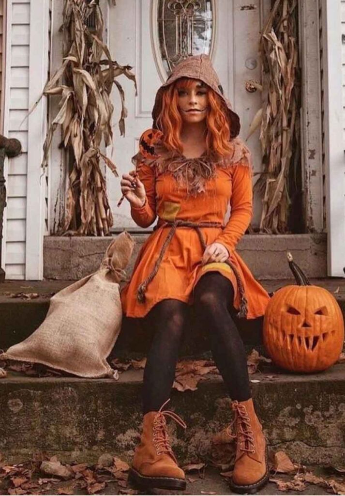 scarecrow aesthetic costume for women