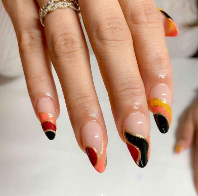 Stunning Thanksgiving Nail Designs (from Easy to Complex Nail Art ...