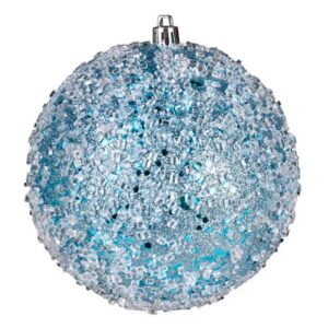 Glitter Hail Ball Ornament (Set of 6)