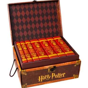 Harry Potter Books Gryffindor Set