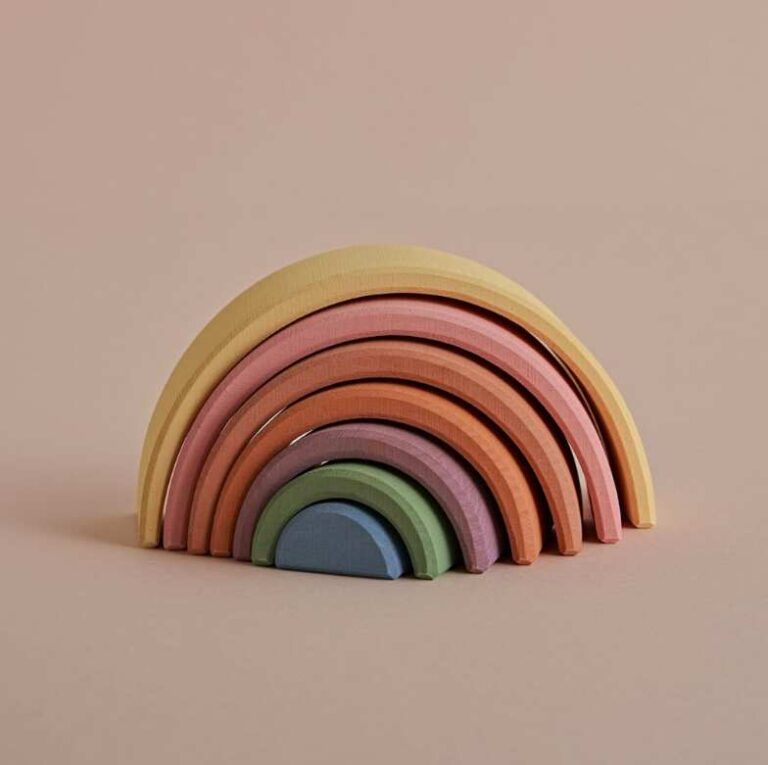 Rainbow Wood Toys The Best NonToxic Picks For Every Age The Mood Guide