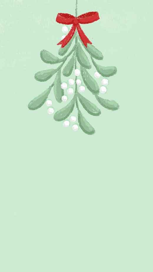 60+ Aesthetic Christmas Wallpaper Options for iPhone - The Mood Guide