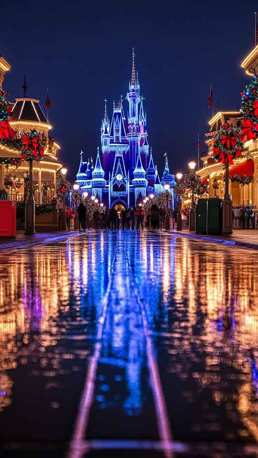 disney christmas aesthetic wallpaper