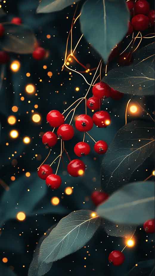 red green gold christmas wallpaper