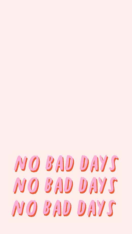 cute pink quote wallpaper for iphone