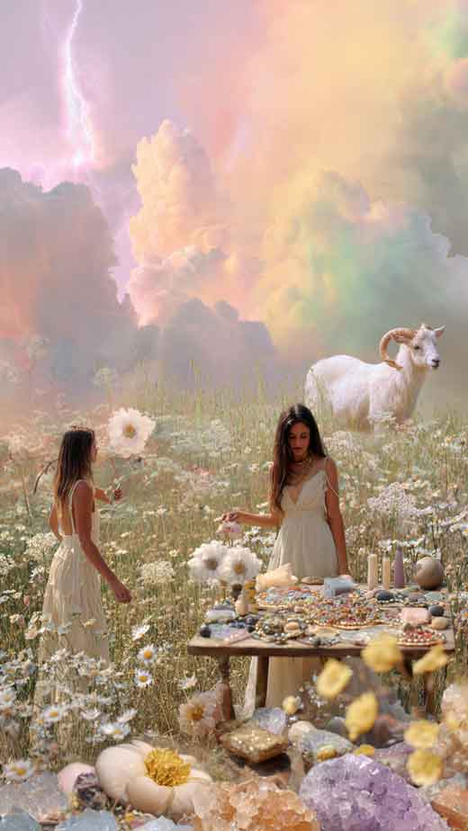 aesthetic Capricorn wallpaper for iphone