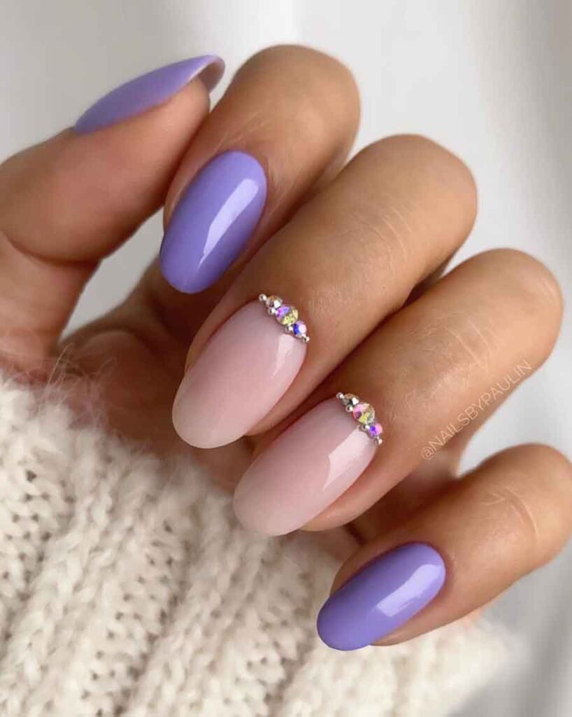 60+ Light Purple & Lavender Nail Designs to Try - The Mood Guide