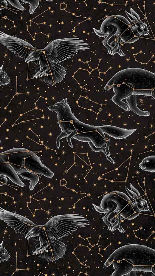 astrology constelations aesthetic wallpaper