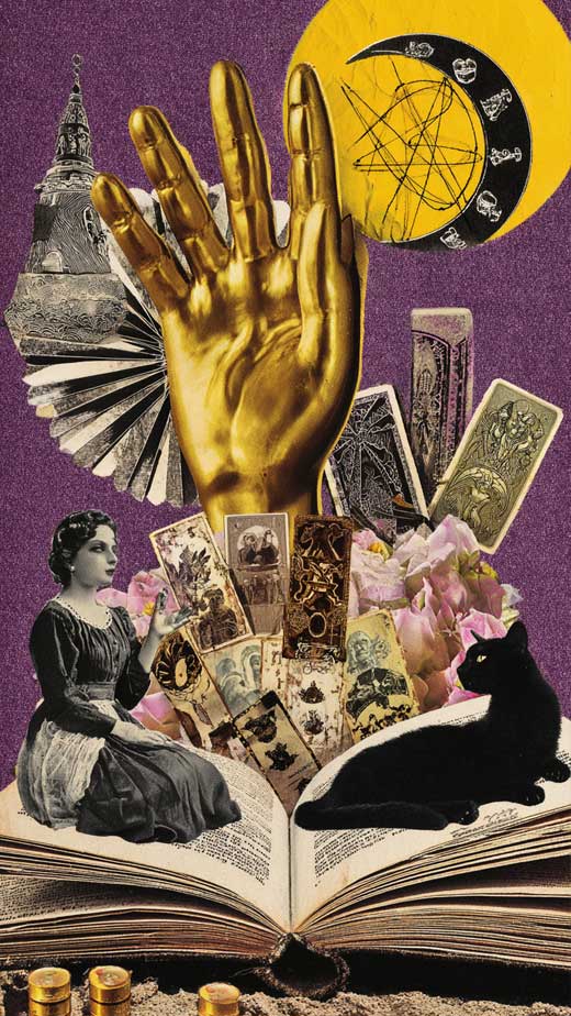 birth chart aesthetic collage astrology wallpaper