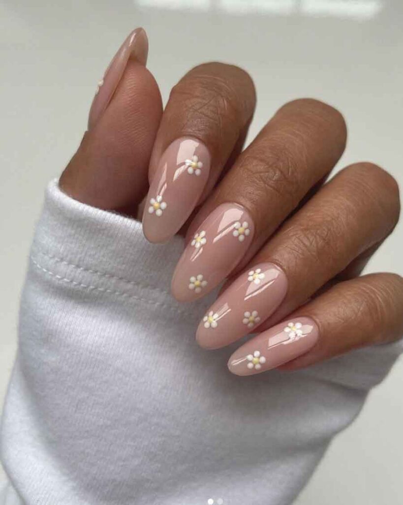 daisy nails