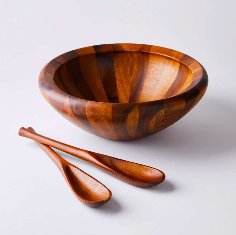 Wood Classics 3-Piece Salad Bowl Set