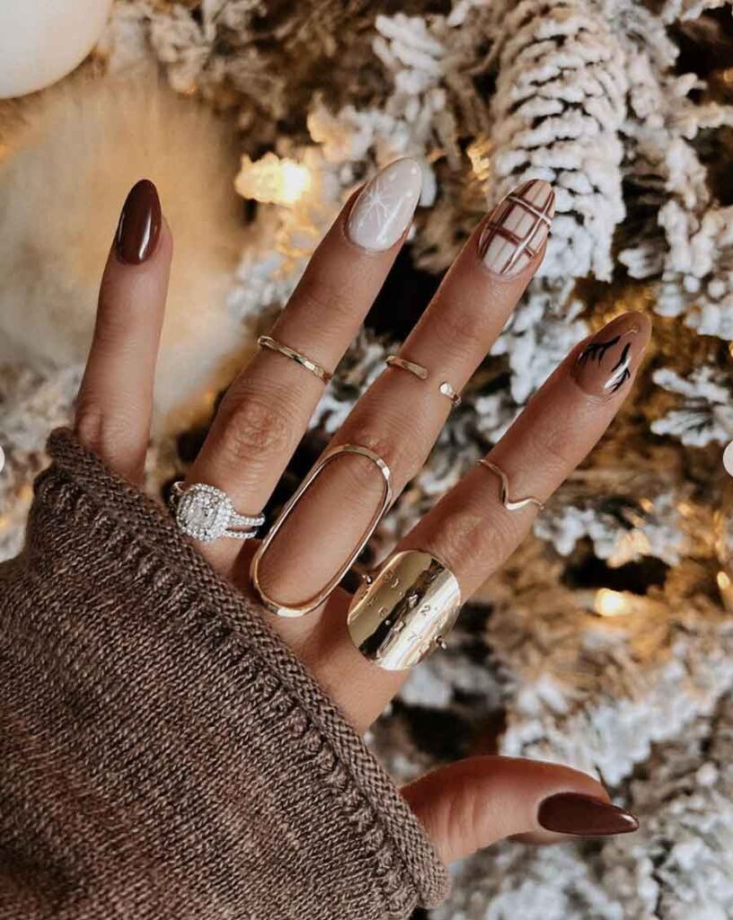 fall winter nails