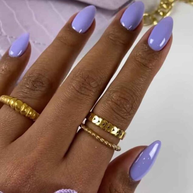 60+ Light Purple & Lavender Nail Designs to Try - The Mood Guide