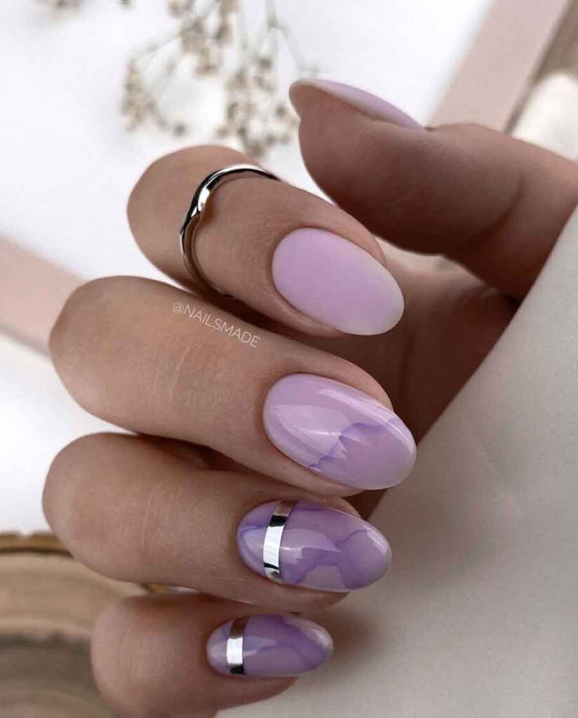 Lavender Nails Are In And These Are The Hottest Purple Looks