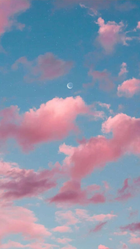 Cute & Aesthetic Cloud Wallpapers for iPhone - The Mood Guide